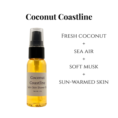 Satin Skin - Shower Oil Minis