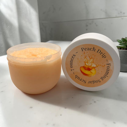 Peach Drip - Foaming Sugar Scrub