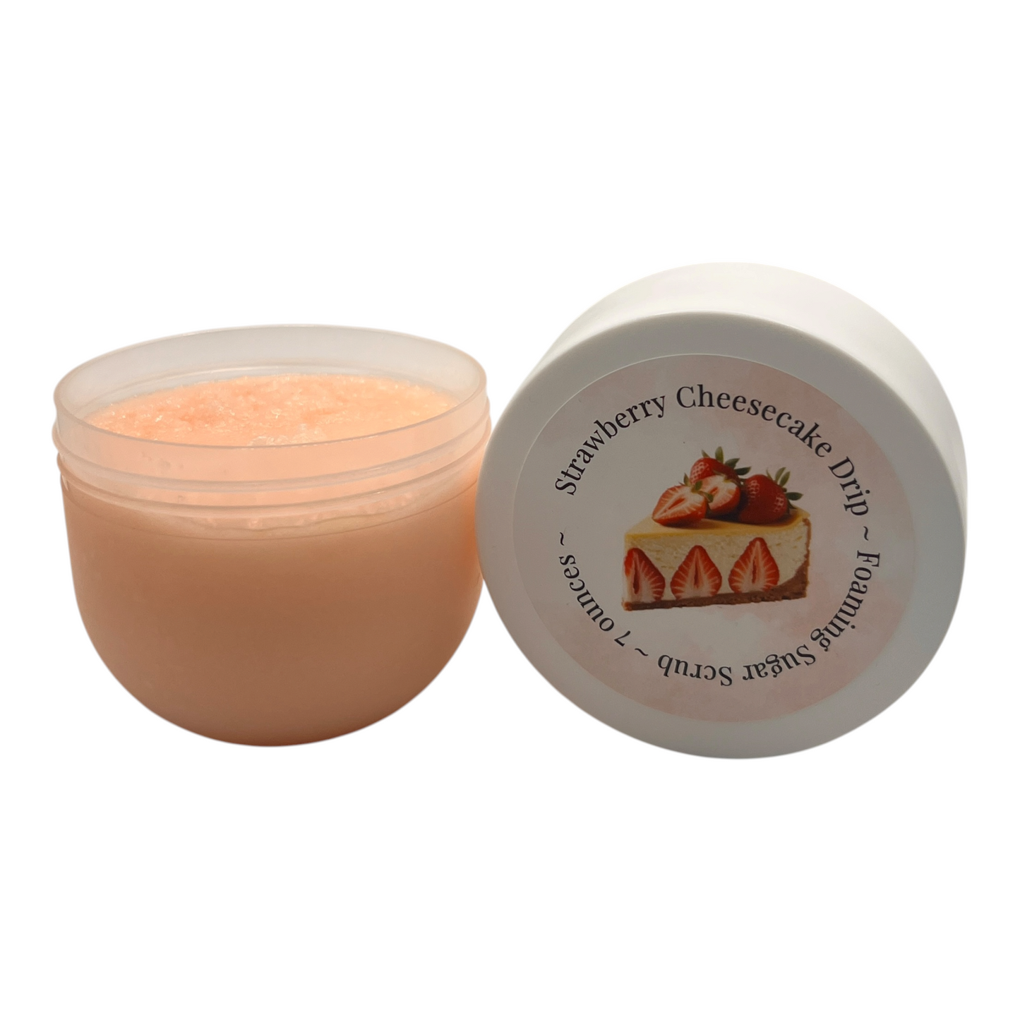 Strawberry Cheesecake Drip - Foaming Sugar Scrub