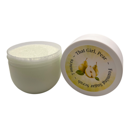 That Girl, Pear - Foaming Sugar Scrub
