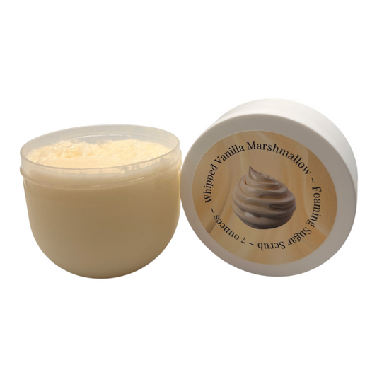 Whipped Vanilla Marshmallow - Foaming Sugar Scrub