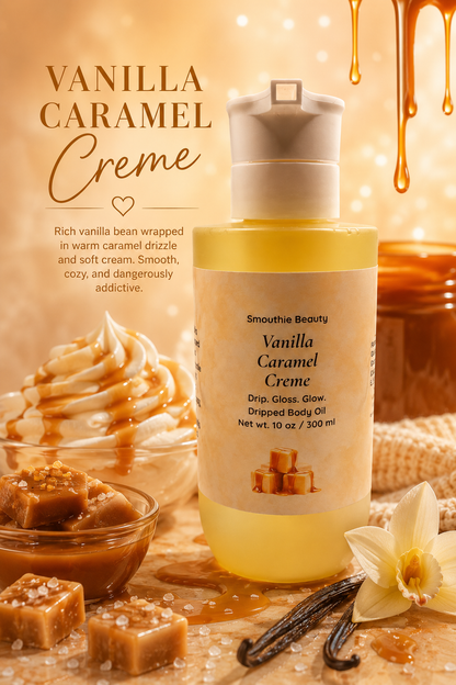 Dripped Body Oil