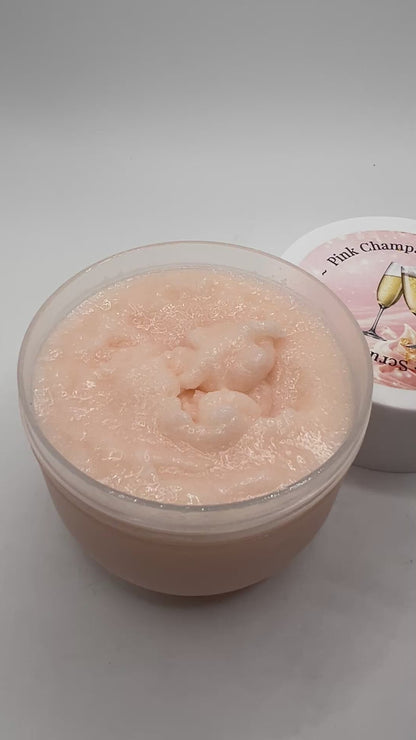 Pink Champagne Swirl - Foaming Sugar Scrub
