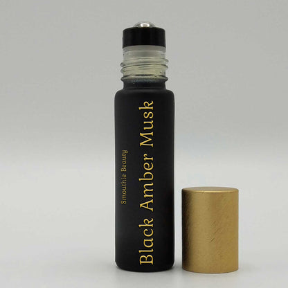 Black Amber Musk Perfume Oil Fragrance Roll On