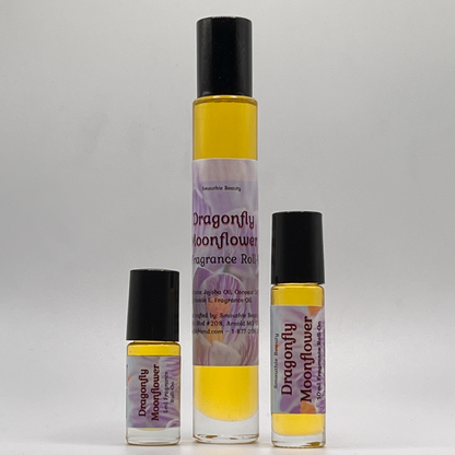 Dragonfly Moonflower Perfume Oil Fragrance Roll On