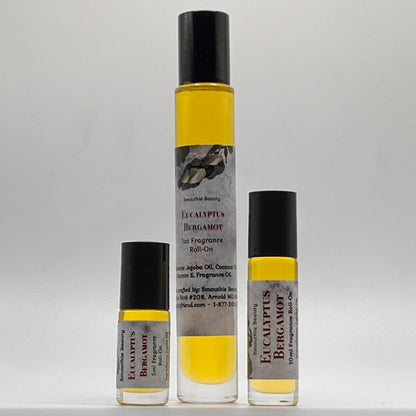 Eucalyptus Bergamot Aromatherapy Roll On Fragrance