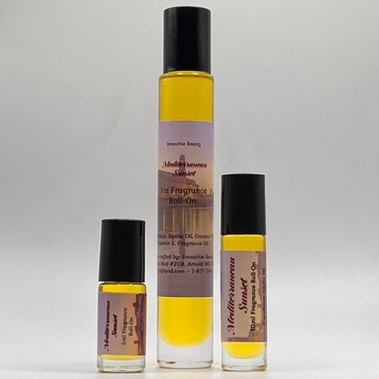 Mediterranean Sunset Perfume Oil Fragrance Roll On