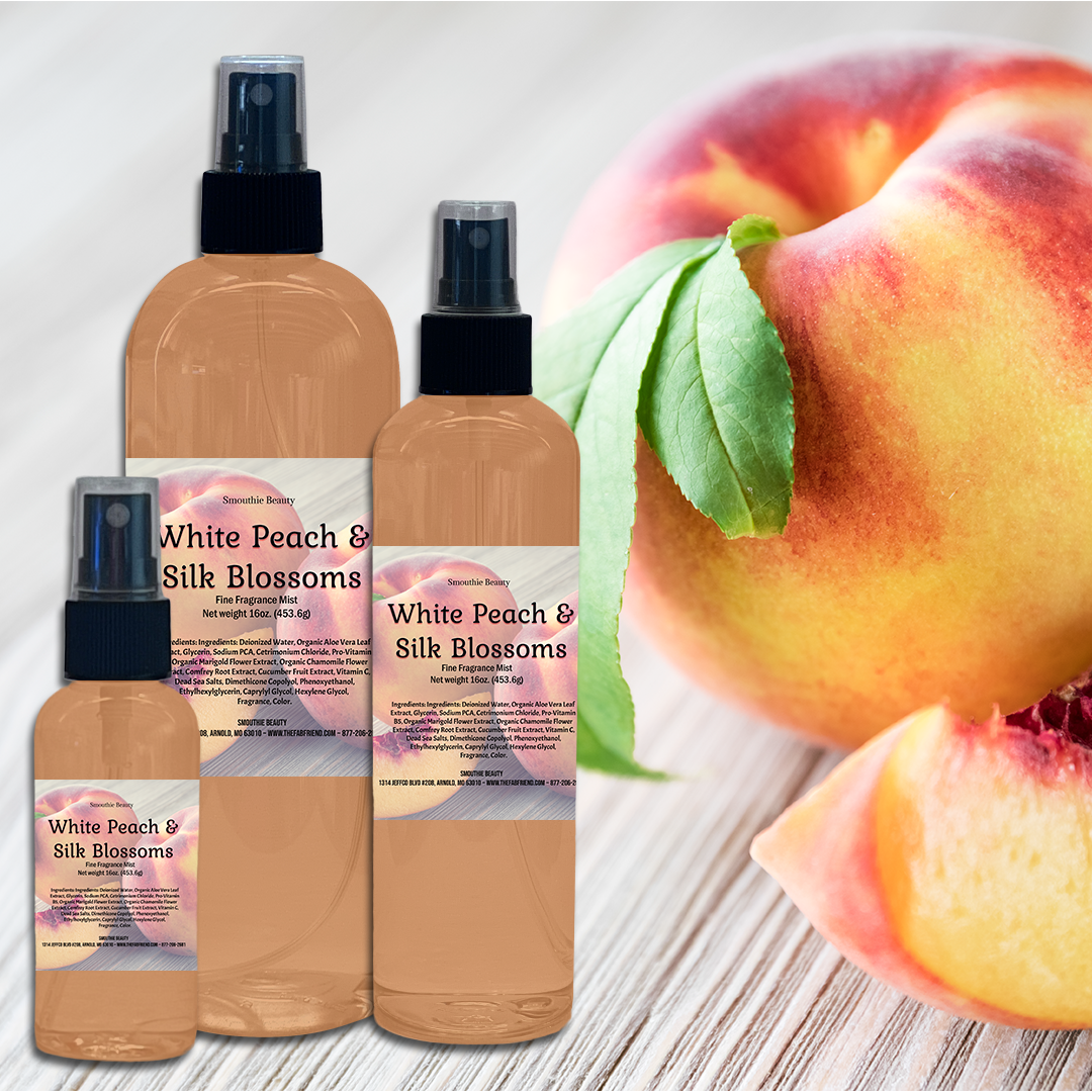 White Peach & Silk Blossoms <br/>Fine Fragrance Mist