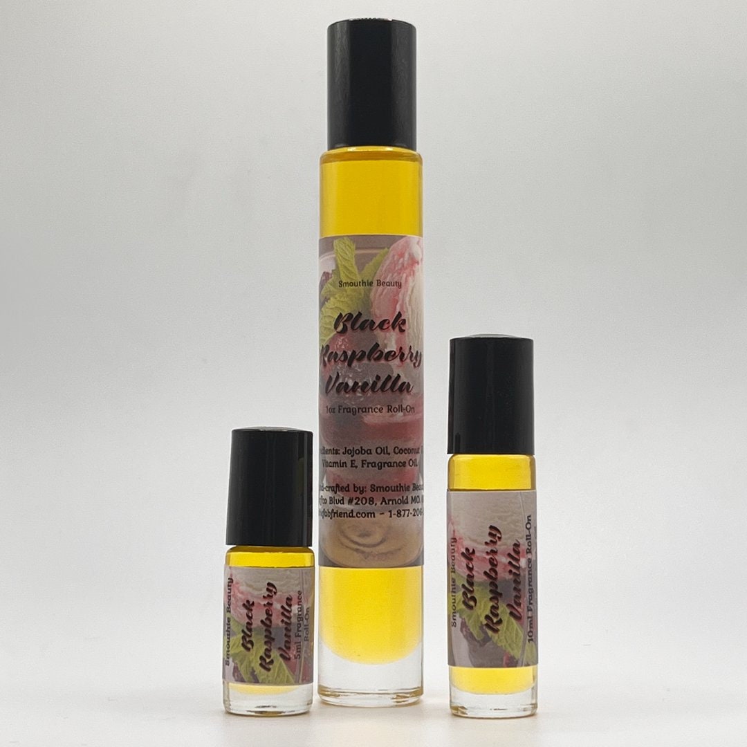 Black Raspberry Vanilla Perfume Oil Fragrance Roll On