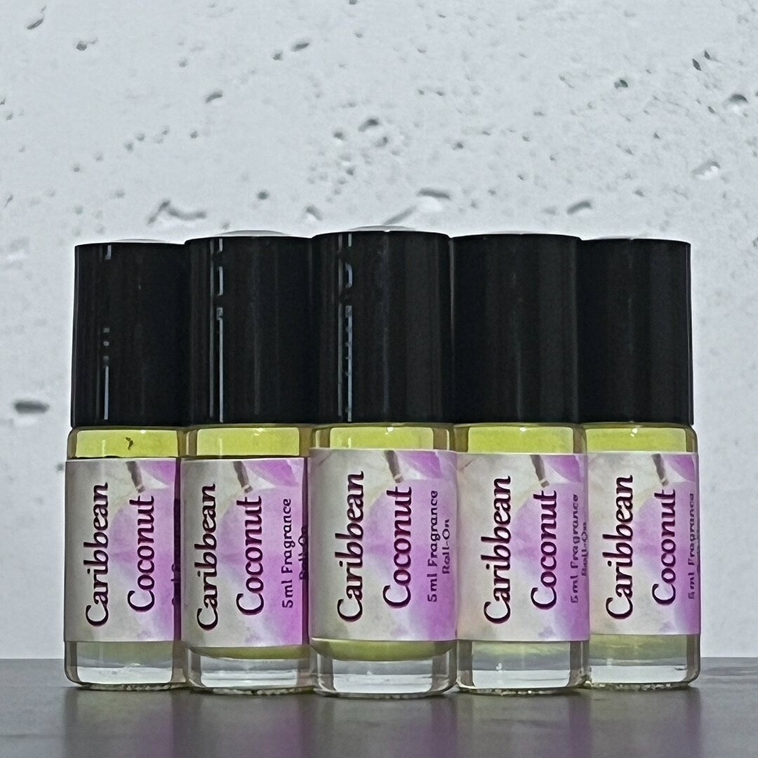 Caribbean Coconut Perfume Oil Fragrance Roll On