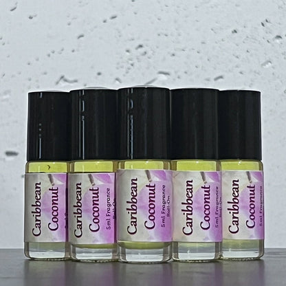 Caribbean Coconut Perfume Oil Fragrance Roll On