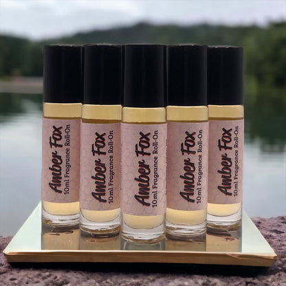 Amber Fox Perfume Oil Fragrance Roll On