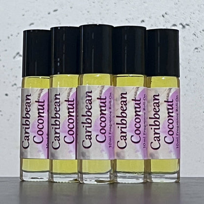 Caribbean Coconut Perfume Oil Fragrance Roll On