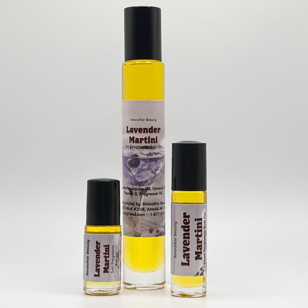 Lavender Martini Perfume Oil Fragrance Roll On