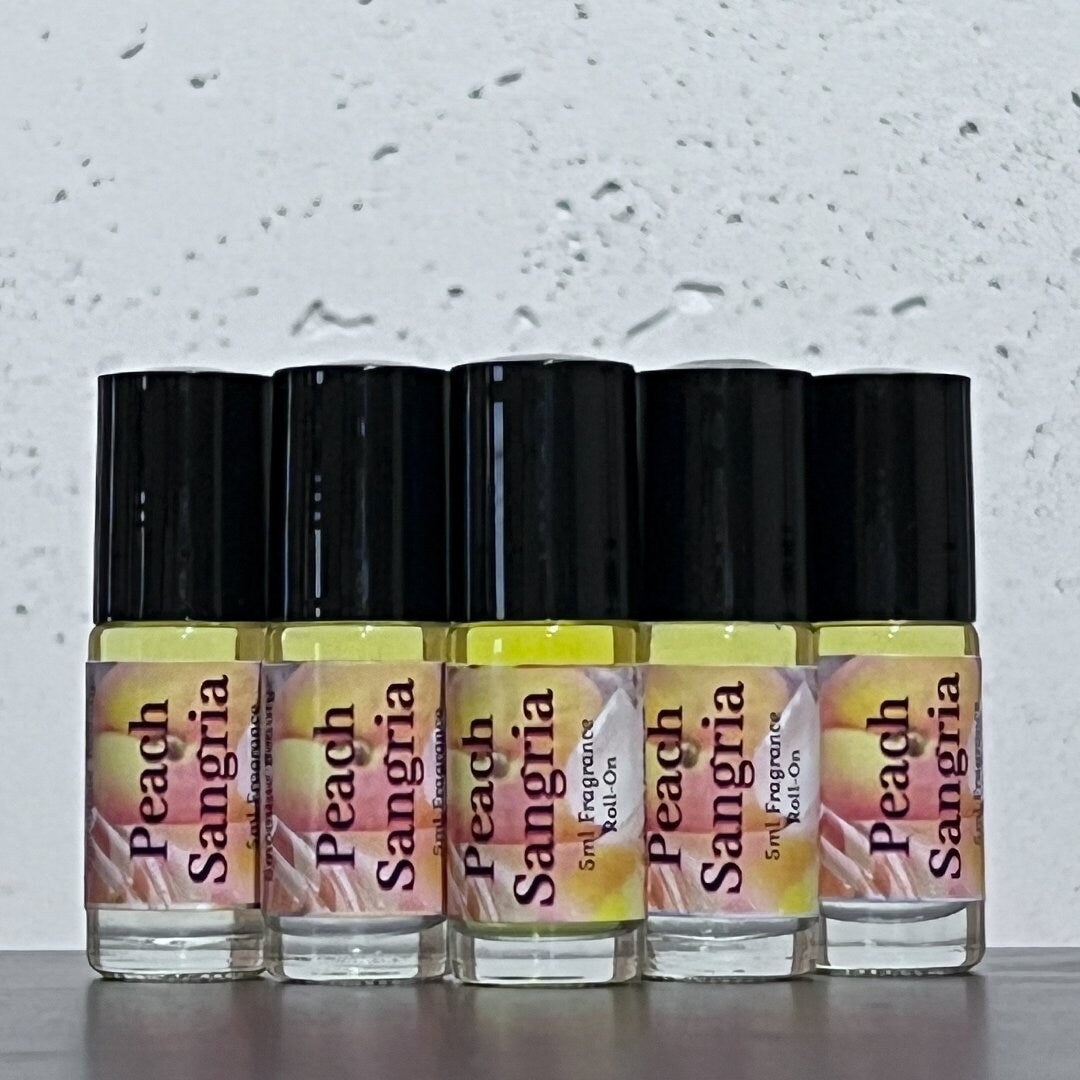 Peach Sangria Perfume Oil Fragrance Roll On