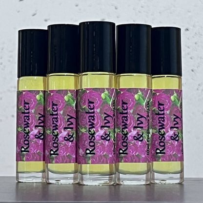 Rosewater & Ivy Perfume Oil Fragrance Roll On