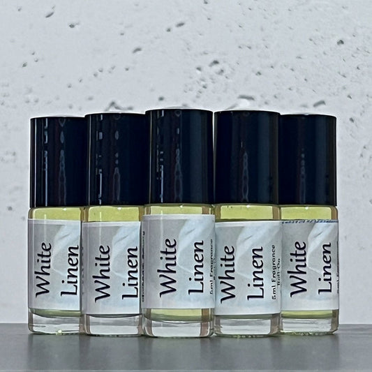 White Linen Perfume Oil Fragrance Roll On