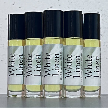 White Linen Perfume Oil Fragrance Roll On