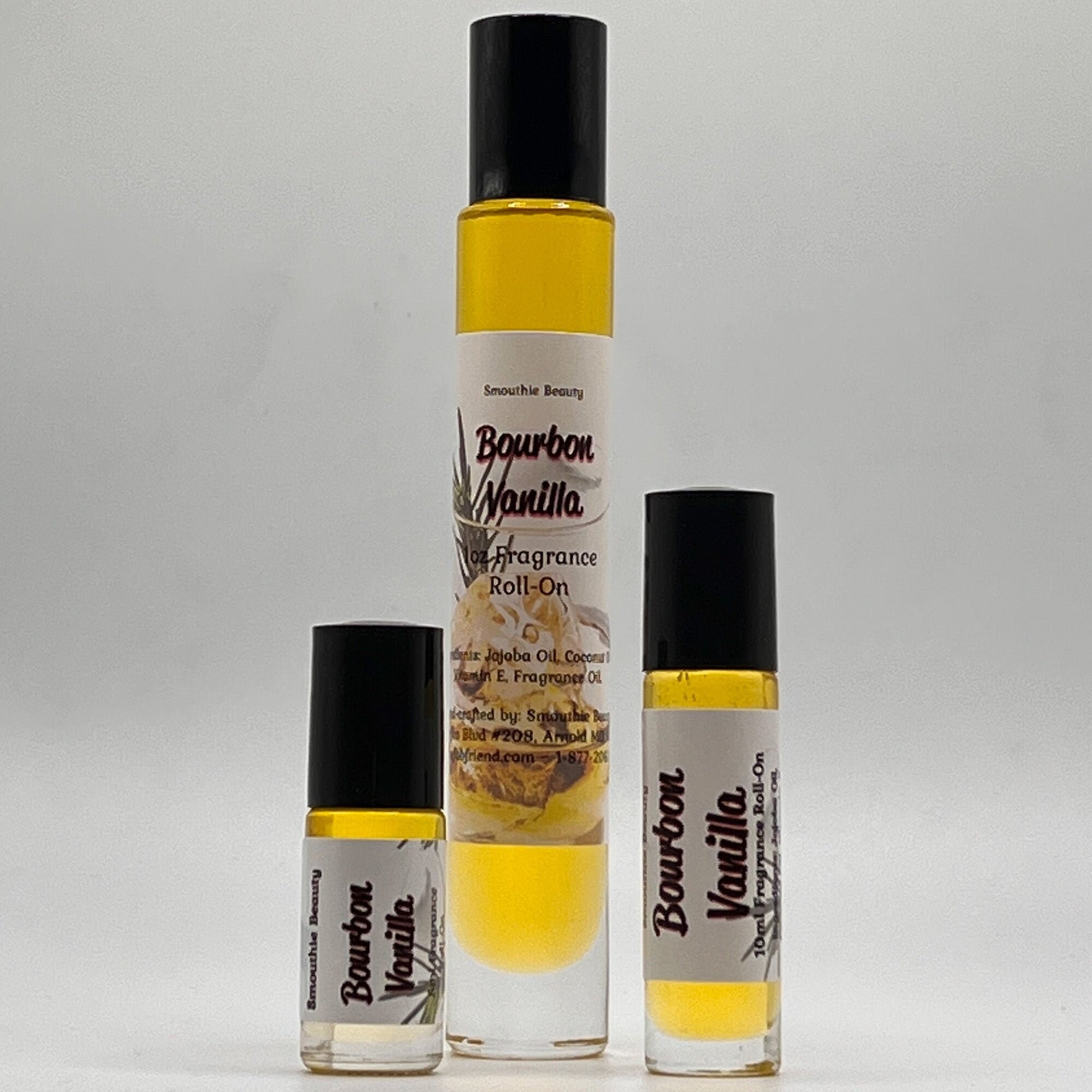 Bourbon Vanilla Perfume Oil Fragrance Roll On